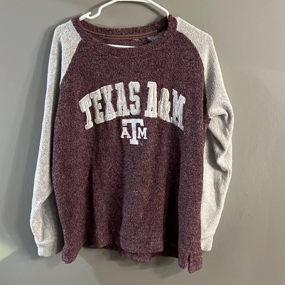 Comfy Terry Texas A&M crewneck